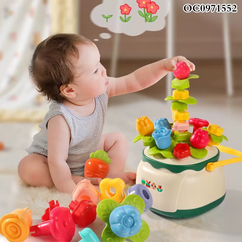 بازی آموزشی هانگر مدل سبد گل