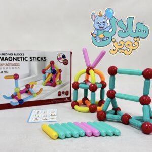 بازی ساختنی مگنت 62 تکه