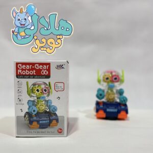 اسباب بازی ربات موزیکال مدل چرخ دنده
