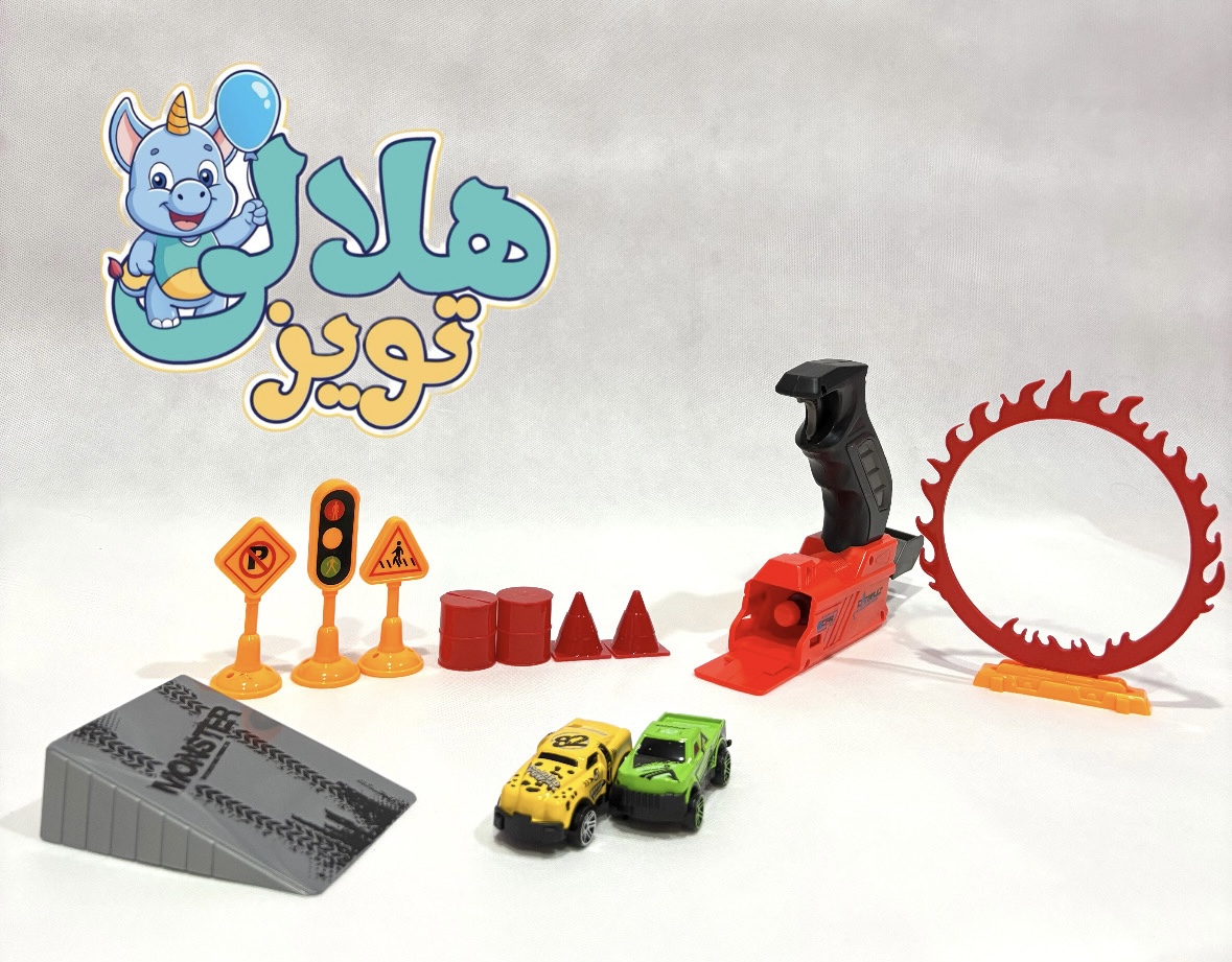ماشين به همراه پرتابگر ساده