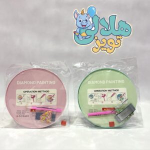 نقاشی الماسی قاب دار مدل پرنسس