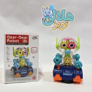 اسباب بازی ربات موزیکال مدل چرخ دنده