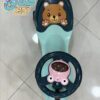 لوپ کار گربه رنگ سبز