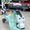 لوپ کار گربه رنگ سبز