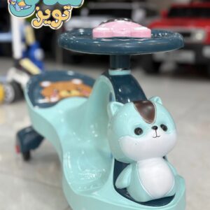 لوپ کار گربه رنگ سبز