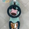 لوپ کار گربه رنگ سبز