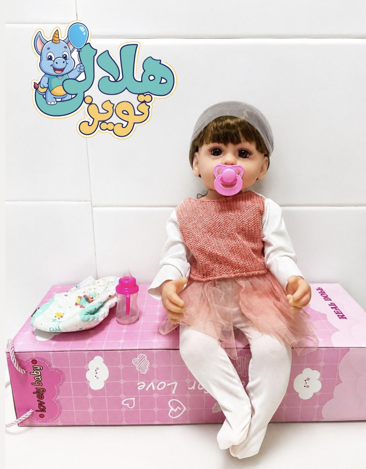 عروسک سیلیکونی لمسی هوشمند 10 کد CS-8