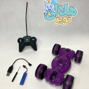 ماشین دیوونه کرمی بنفش کنترلی 4 کانال کد 668813
