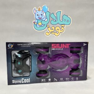 ماشین دیوونه کرمی بنفش کنترلی 4 کانال کد 668813