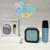 اسپیکر و میکروفون آبی قابل حمل K12