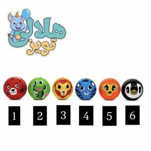توپ لیزری‌ هندبال مدل حیوانات