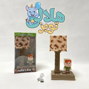 چراغ خواب رومیزی طرح ماینکرفت 4