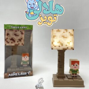 چراغ خواب رومیزی طرح ماینکرفت 4