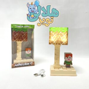 چراغ خواب رومیزی طرح ماینکرفت 5