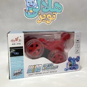ماشین کنترلی دیونه قرمز چرخشی موزیکال