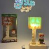 چراغ خواب رومیزی طرح ماینکرفت 2