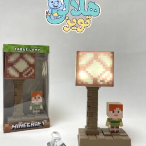 چراغ خواب رومیزی طرح ماینکرفت 1