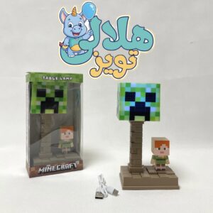 چراغ خواب رومیزی طرح ماینکرفت 3