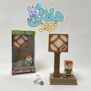 چراغ خواب رومیزی طرح ماینکرفت 1