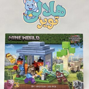 ربات ساختنی سرزمین ماینکرفت 255 قطعه