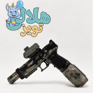 تفنگ آبپاش شارژی الکتریکی مدل FIGHT رنگ مشکی