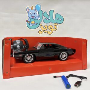 ماشين کنترلی چلنجر مشکی موکا