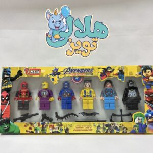 لگو ست 6عددی اونجرز