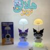 چراغ خواب پایه دار کرومي