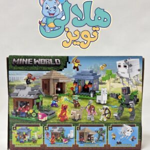 ربات ساختنی سرزمین ماینکرفت 261 قطعه