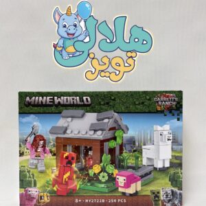 ربات ساختنی سرزمین ماینکرفت 254 قطعه