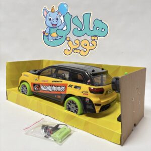 ماشین کنترلی شارژی شاسی‌بلند زرد مدل Project x