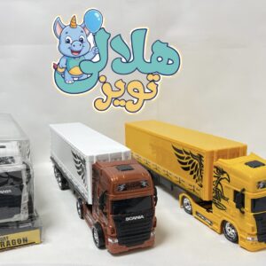 تريلي ولوو  و اسکانیا وکیومی ماي توي
