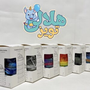 قمقمه سیلیکونی تاشو آبرنگی