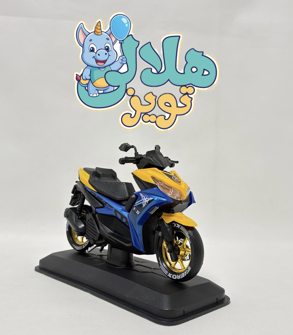 ماکت موتور هندا کلیک و یاماها ایروکس مای توی