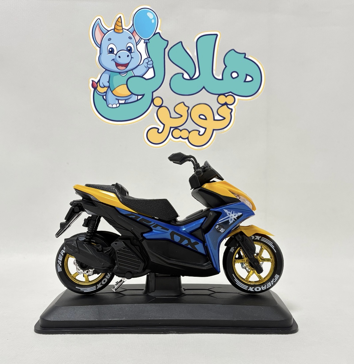 ماکت موتور هندا کلیک و یاماها ایروکس مای توی