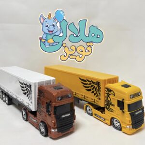 تريلي ولوو  و اسکانیا وکیومی ماي توي