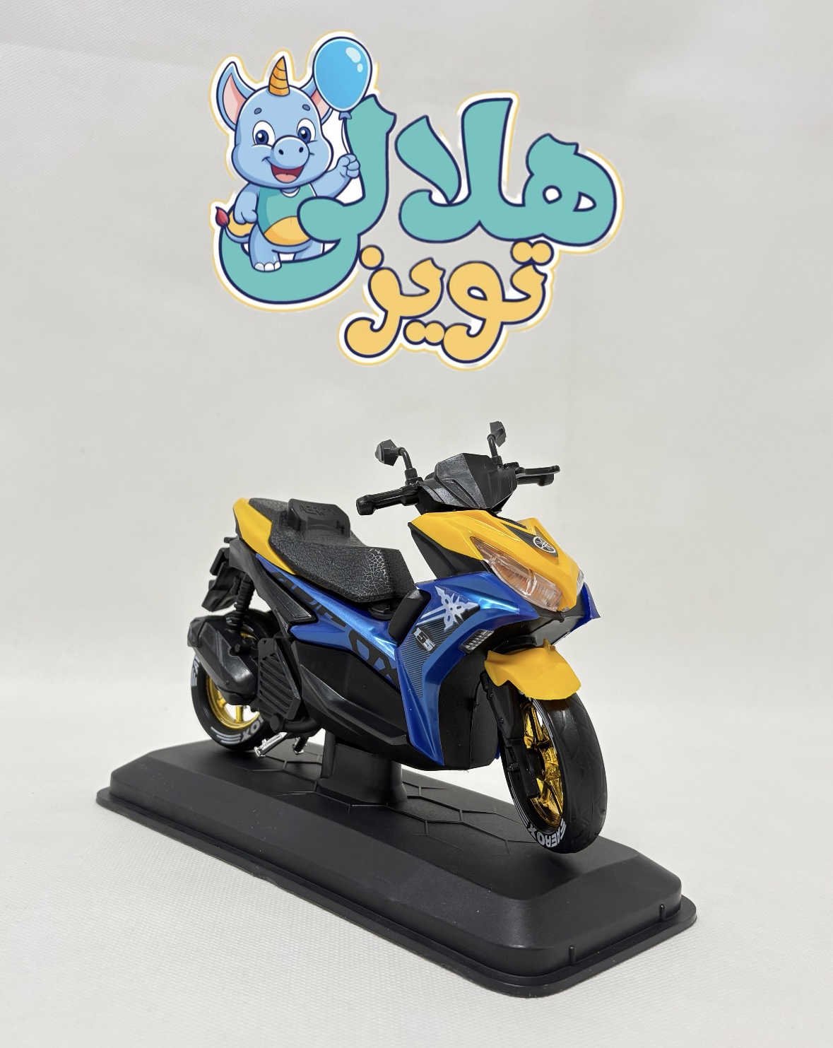 ماکت موتور هندا کلیک و یاماها ایروکس مای توی