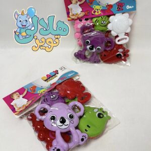 جغجغه پلاستیکی 5 عددی