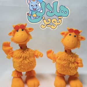 عروسک زرافه شیک زن و رقاص مدل Disco Giraffe